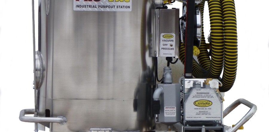 Conde ProVac Portable Industrial Pump Out Station